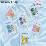 #001 Mini pinzas hawaianas y tulipanes 