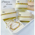Pulsera balín+raya ajustable pequeña Pulsera balín+raya ajustable pequeña