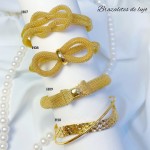 #1 #H pulsera oro chino