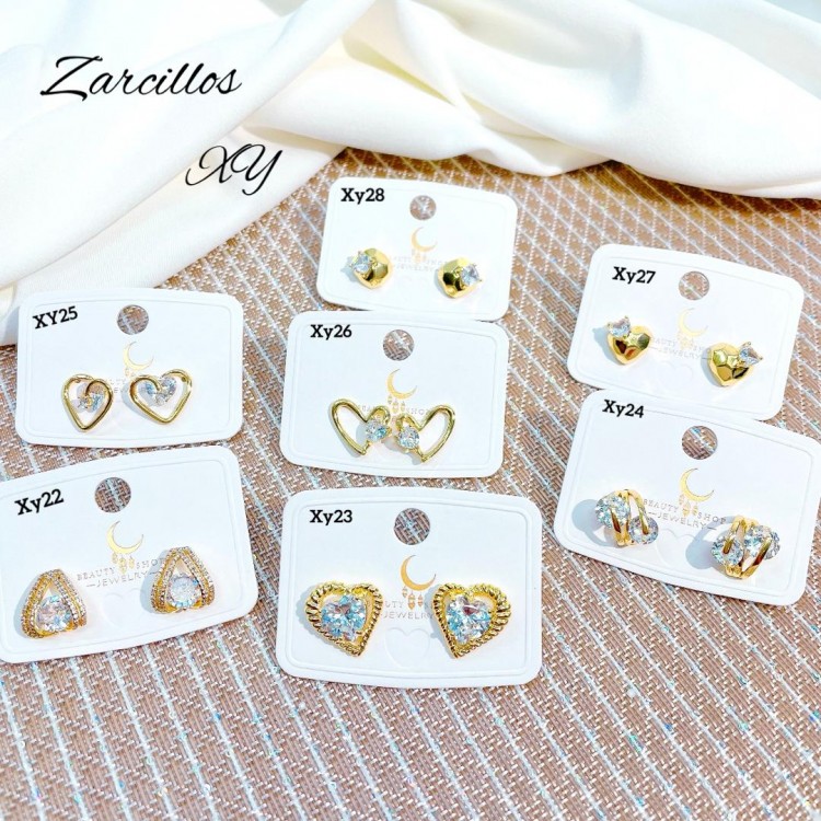 #B XY zarcillo lujos