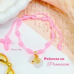Super promocion pulsera hilo rojo con dije en tendencia (10 por 17.50$)
