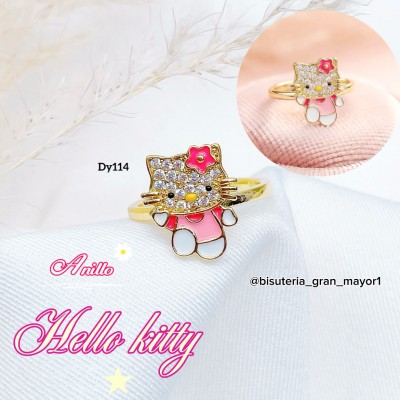 #A anillo de hello kitty