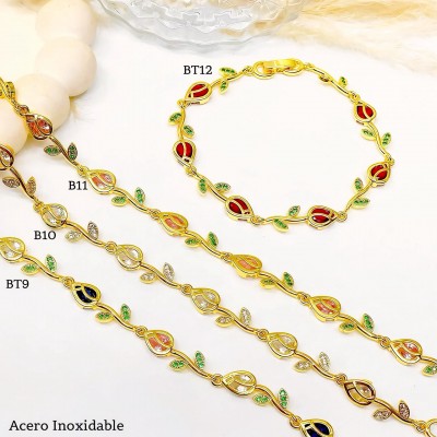 pulsera tulipan en tendencia 