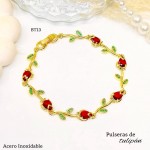 pulsera tulipan en tendencia pulsera tulipan en tendencia