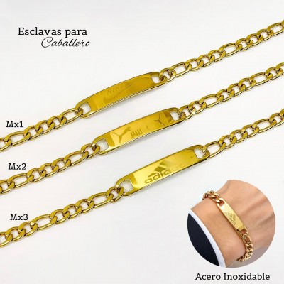 esclava caballero acero inoxidable p