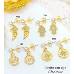 #A U topito perlas con dije #A U topito perlas con dije
