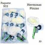 #0022pinza de Dama de flor (clip foto entre ver mas modelos) 