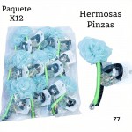 #0022pinza de Dama de flor (clip foto entre ver mas modelos) 
