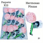 #0022pinza de Dama de flor (clip foto entre ver mas modelos) 