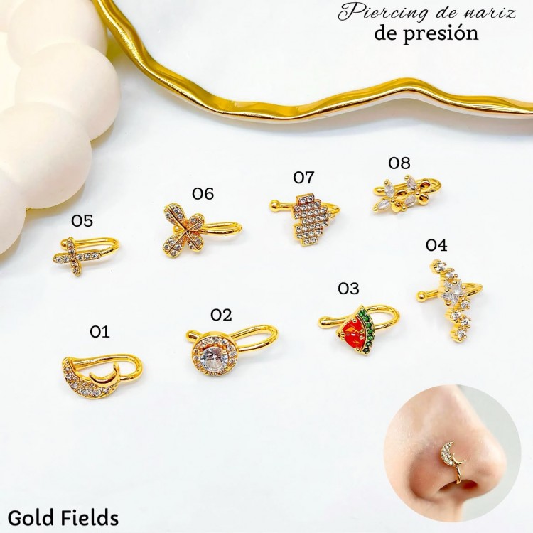 #A piercing a presion