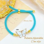 #1 pulsera ajustable con dije