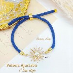 #1 pulsera ajustable con dije