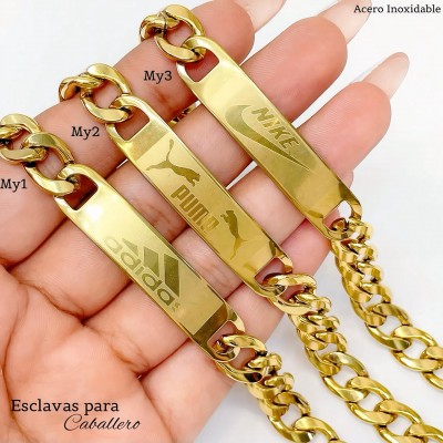 esclava caballero acero inoxidable g