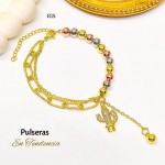 #01 pulsera tipo balin con dije #01 pulsera tipo balin con dije