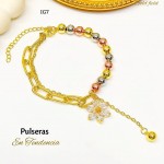 #01 pulsera tipo balin con dije #01 pulsera tipo balin con dije