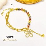 #01 pulsera tipo balin con dije #01 pulsera tipo balin con dije