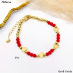 #1 pulsera balin con dije corazon