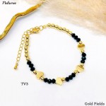 #1 pulsera balin con dije corazon