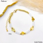 #1 pulsera balin con dije corazon