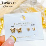 #A Lm mini topito oro chino 18 k  