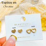 #A Lm mini topito oro chino 18 k  