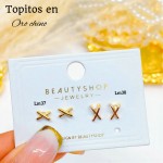 #A Lm mini topito oro chino 18 k  