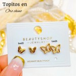 #A Lm mini topito oro chino 18 k  