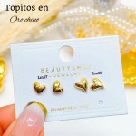 #A Lm mini topito oro chino 18 k  