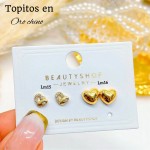 #A Lm mini topito oro chino 18 k  