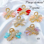 #001 pinza de dama metal p  #c