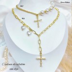 #N cadena eslabon con dije corazon