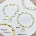 Pulsera con dije de escapulario