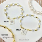 Pulsera con dije de escapulario