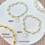 Pulsera con dije de escapulario