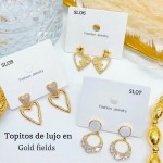 #B SL aretes de lujo con pedrería #B SL aretes de lujo con pedrería