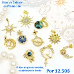 Super promocion en Dijes 10 por 12.50$ 