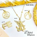 #022 cadena con dije religiosa (dije1.65) 9.5& #022 cadena con dije religiosa (dije1.65) 9.5&