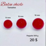 #01 paquete chicle en tendencia 500g (promocion mes octubre)