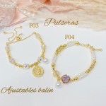 #2 #FF Pulsera balin con dije 