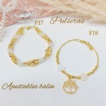 #2 #FF Pulsera balin con dije 