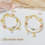 #2 #FF Pulsera balin con dije 