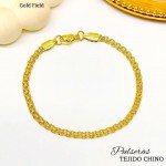 #0 pulsera tejido Chino en tendencia