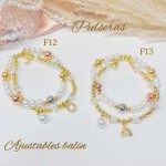 #2 #FF Pulsera balin con dije 