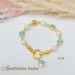 #2 #FF Pulsera balin con dije 