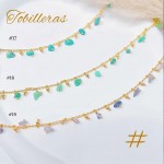 #tobillera oro chino 18k 