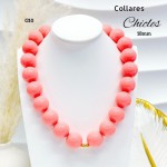#01 cadena chicle #18mm con dije corazon (solo cadena 5.50$)