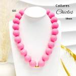 #01 cadena chicle #18mm con dije corazon (solo cadena 5.50$)