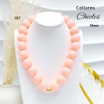 #01 cadena chicle #18mm con dije corazon (solo cadena 5.50$)