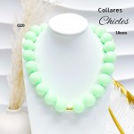 #01 cadena chicle #18mm con dije corazon (solo cadena 5.50$)