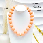 #01 cadena chicle #18mm con dije corazon (solo cadena 5.50$)
